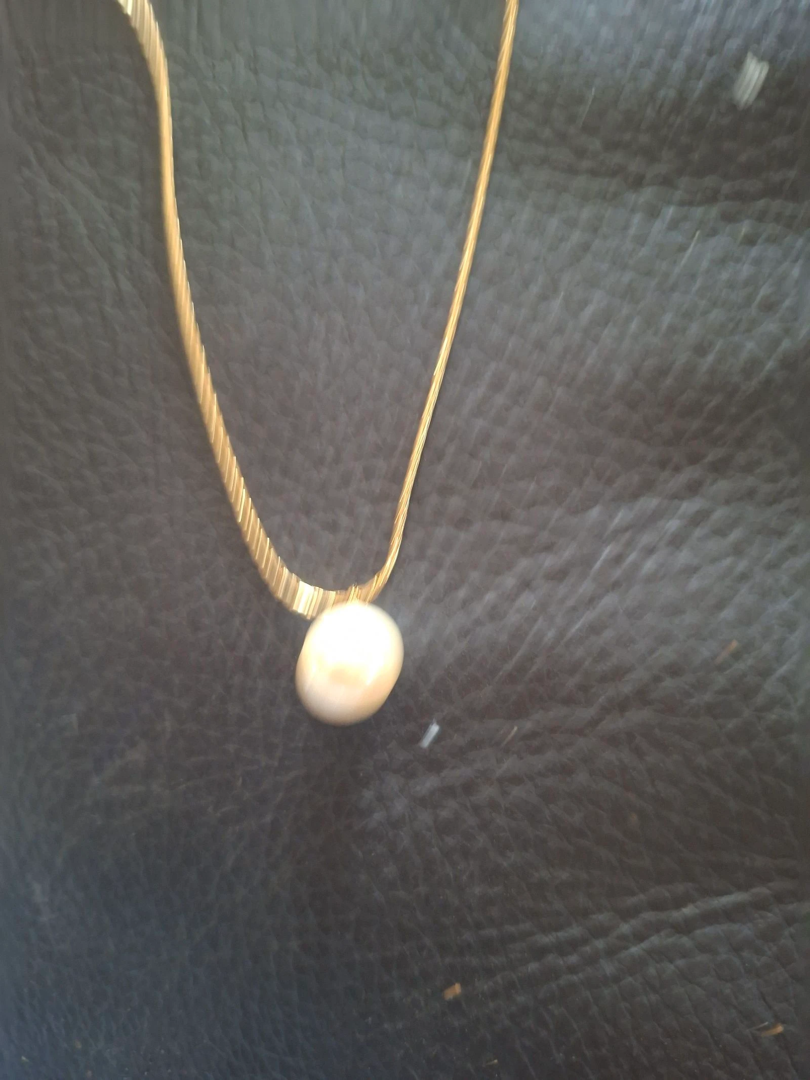18k gold plated necklace – photo 3